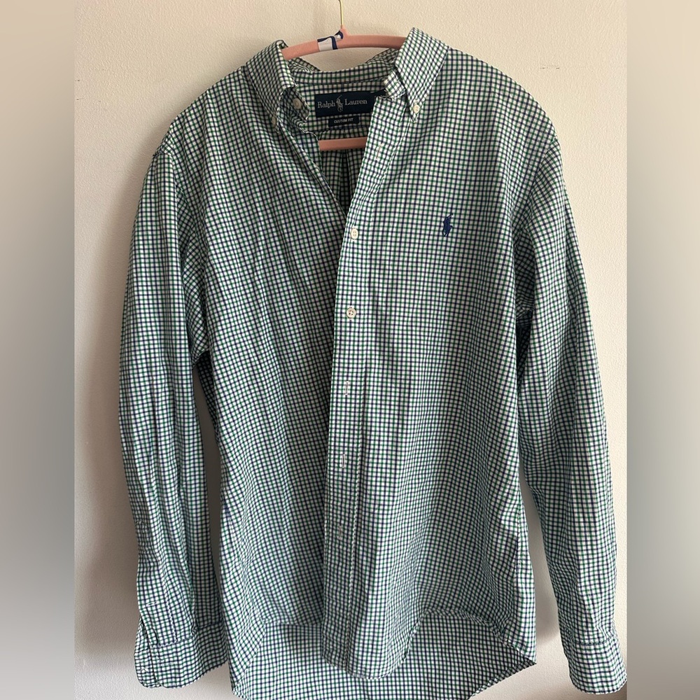 Ralph Lauren Men's  Checkered Shirt size M